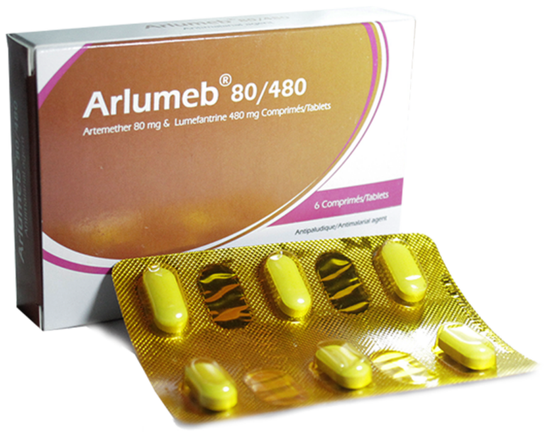 ARLUMEB® 80/480mgArtemether 80 mg / lumefantrine 480 mg