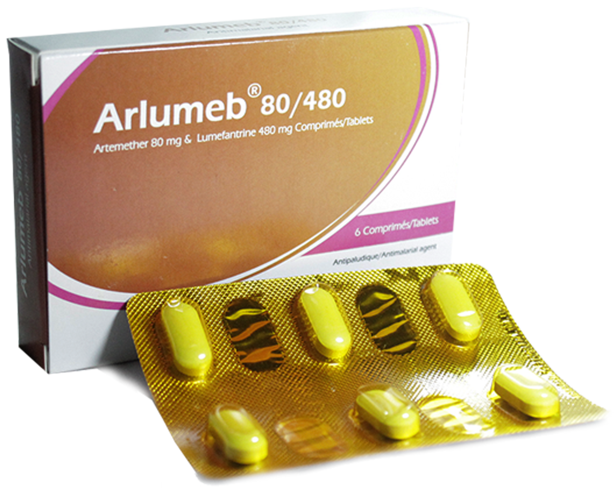 ARLUMEB® 80/480mgArtemether 80 mg / lumefantrine 480 mg